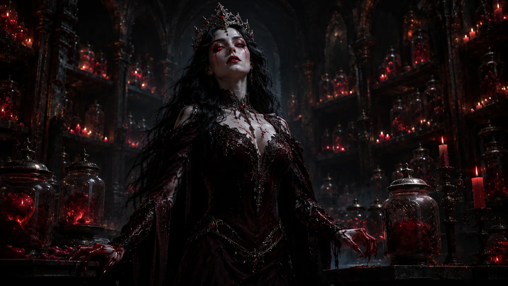 Dark fantasy queen